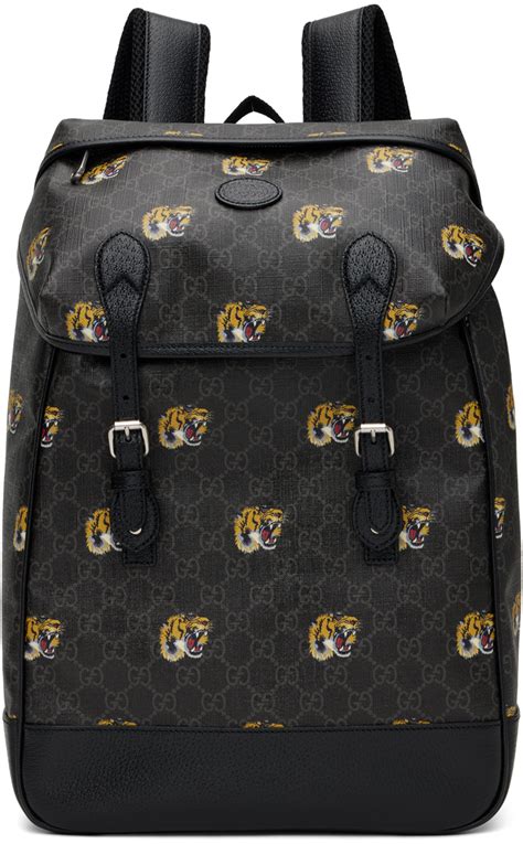 gucci backpack with tiger head|Gucci Backpacks for Women .